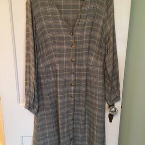 New Look V-Neck shirt dress